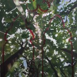 Flüstern B, 2017, Oel auf Leinwand, 200 x 149 cm