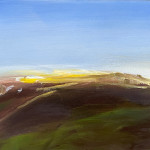 oh my land, Nr. 20, 2023, Oel auf Holz, 15 x 30 cm