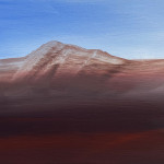 oh my land, Nr. 33, 2023, Oel auf Holz, 15 x 30 cm