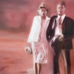 "once with love" 2, 2020, 80 x 60 cm, Oel auf Leinwand